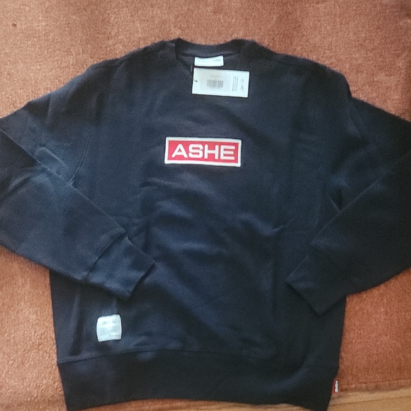 Arthur Ashe Men's Blue Crewneck Sweatshirt